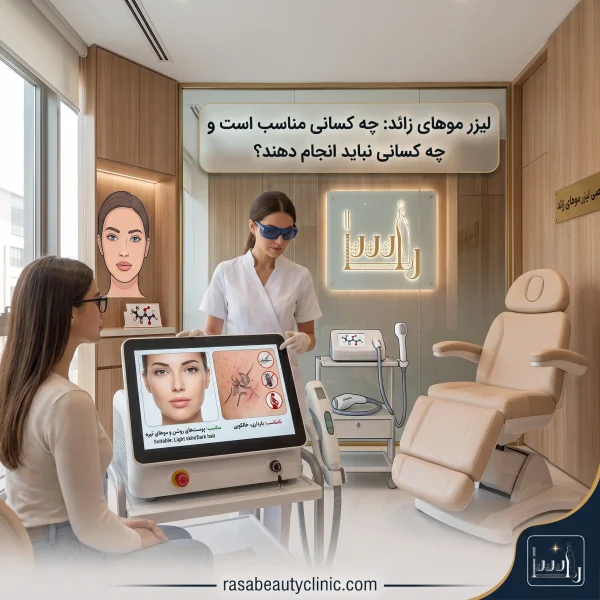 لیزر موهای زائد برای چه کسانی مناسب است